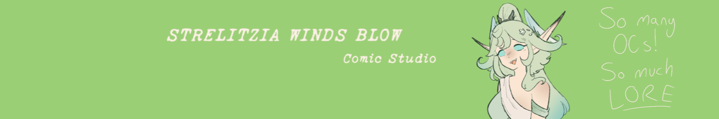 Strelitzia Winds Blow Comic Studio