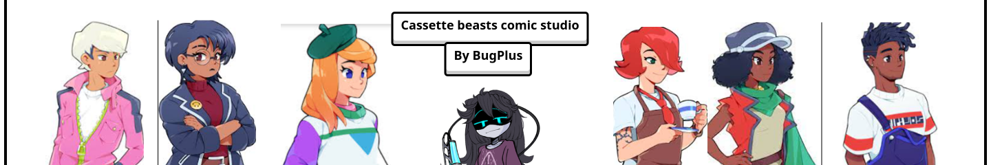 Cassette beasts Comic Studio