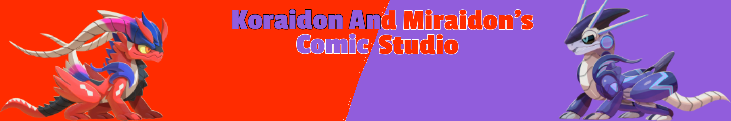 Koraidon And Miraidon's Comic Studio