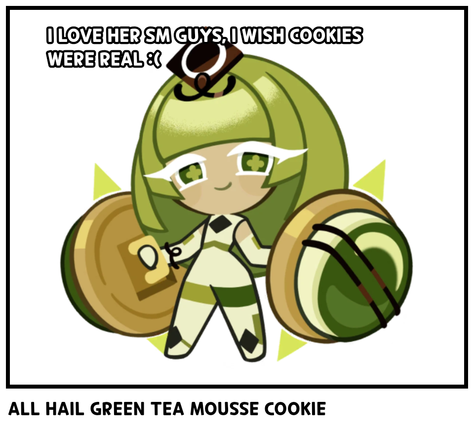 ALL HAIL GREEN TEA MOUSSE COOKIE