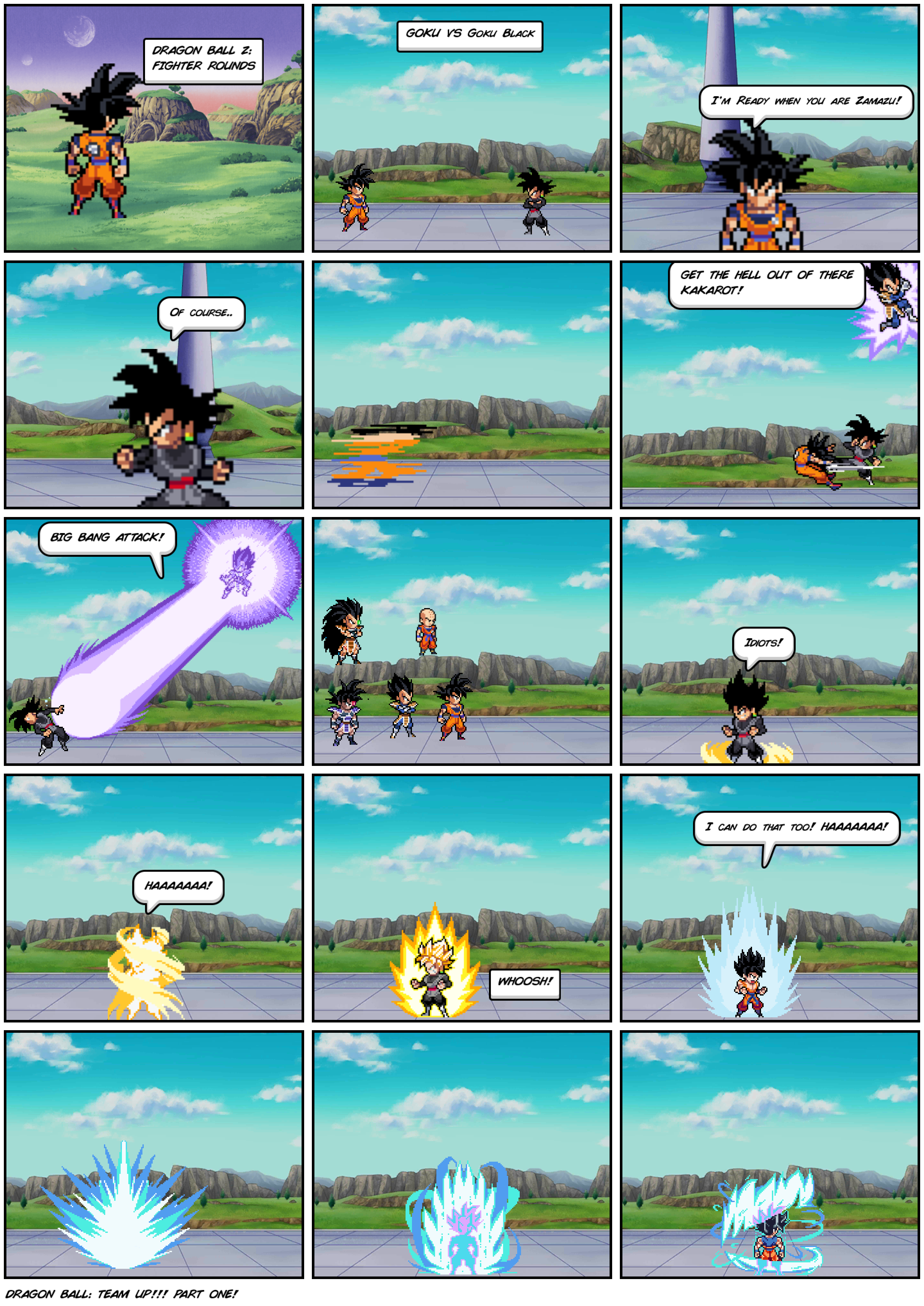 DRAGON BALL: TEAM UP!!! PART ONE!