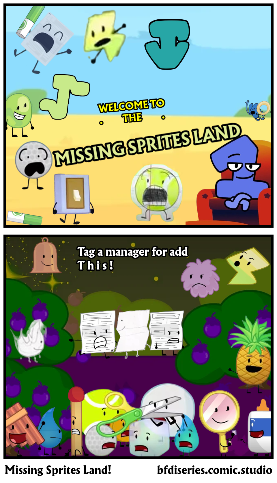 Missing Sprites Land!