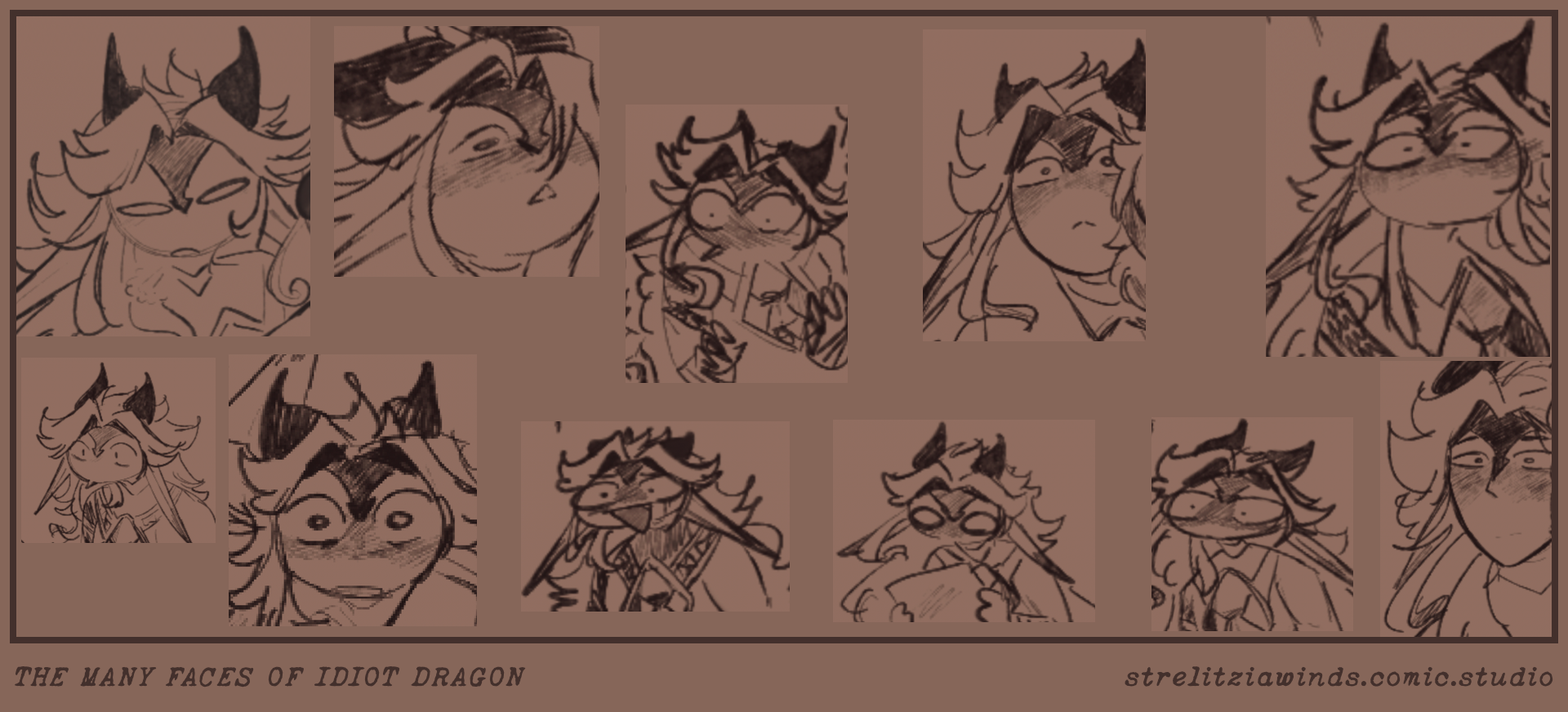 THE MANY FACES OF IDIOT DRAGON